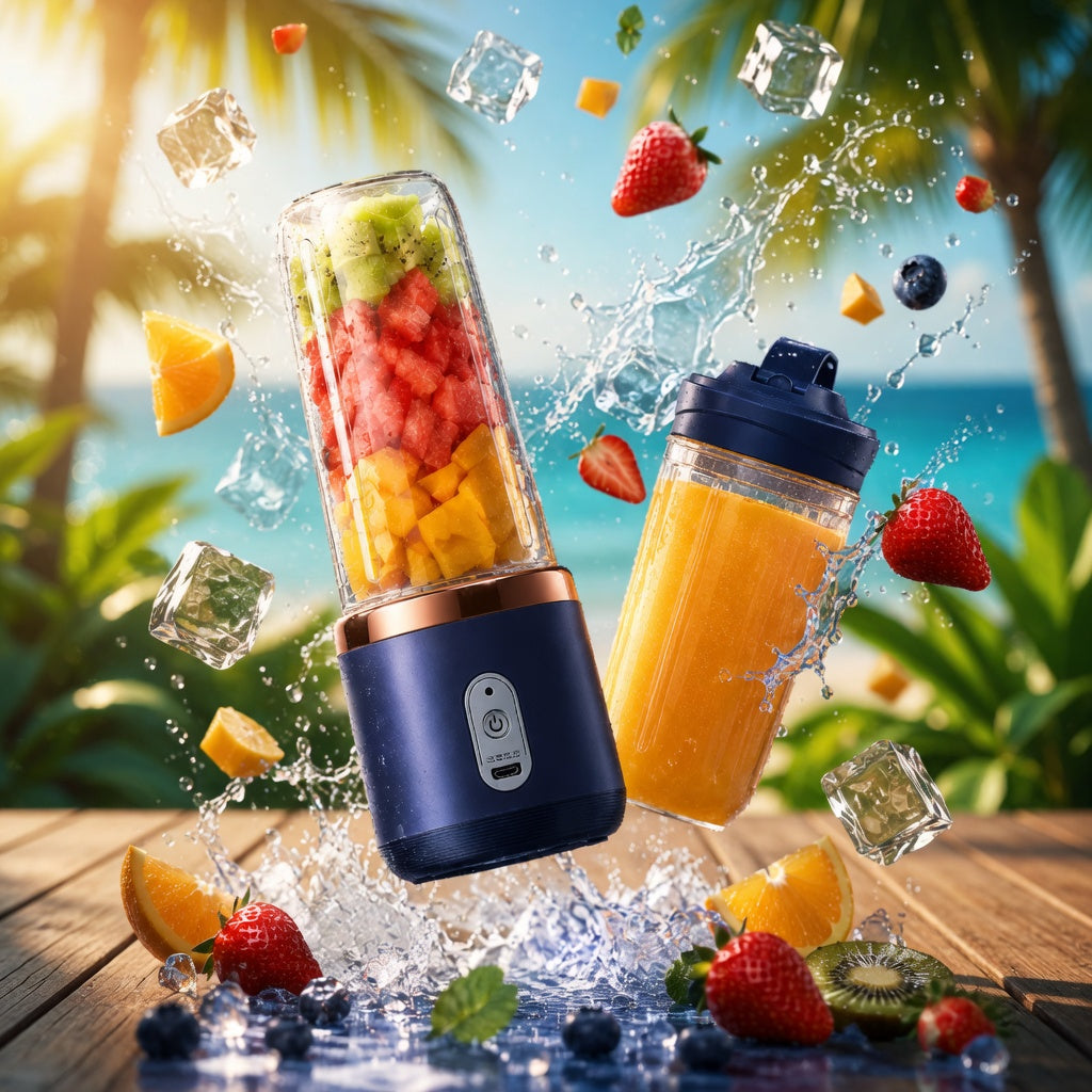 BlendGo™ Portable USB Blender ⚡🥤