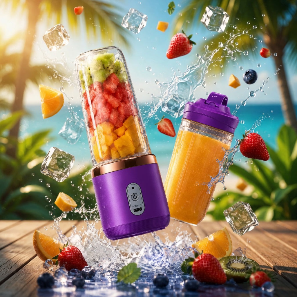 BlendGo™ Portable USB Blender ⚡🥤
