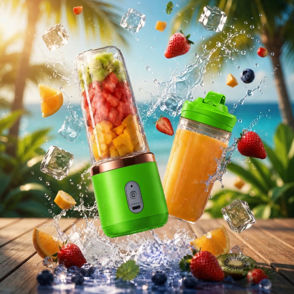 BlendGo™ Portable USB Blender ⚡🥤
